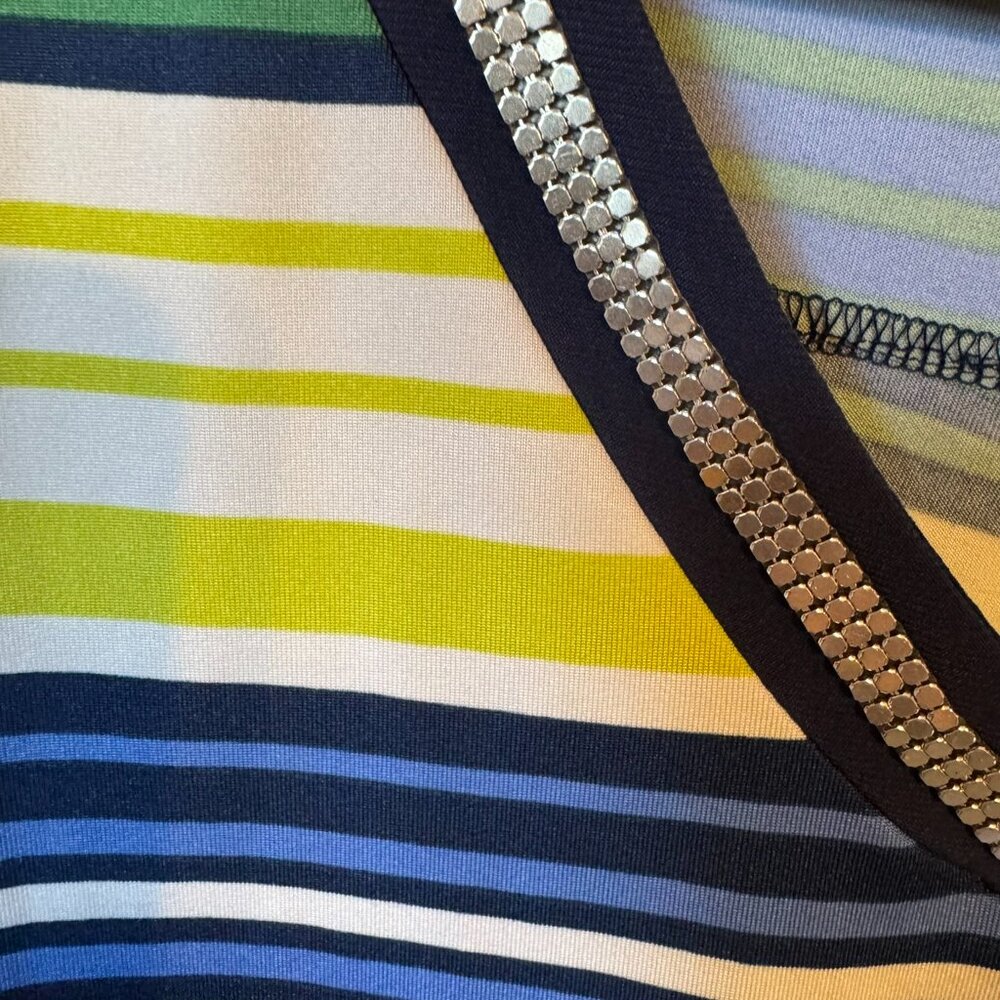❤️SPRING/SUMMER  TOP w/NECKLINE DETAIL  LARGE    #Q - Picture 5 of 8